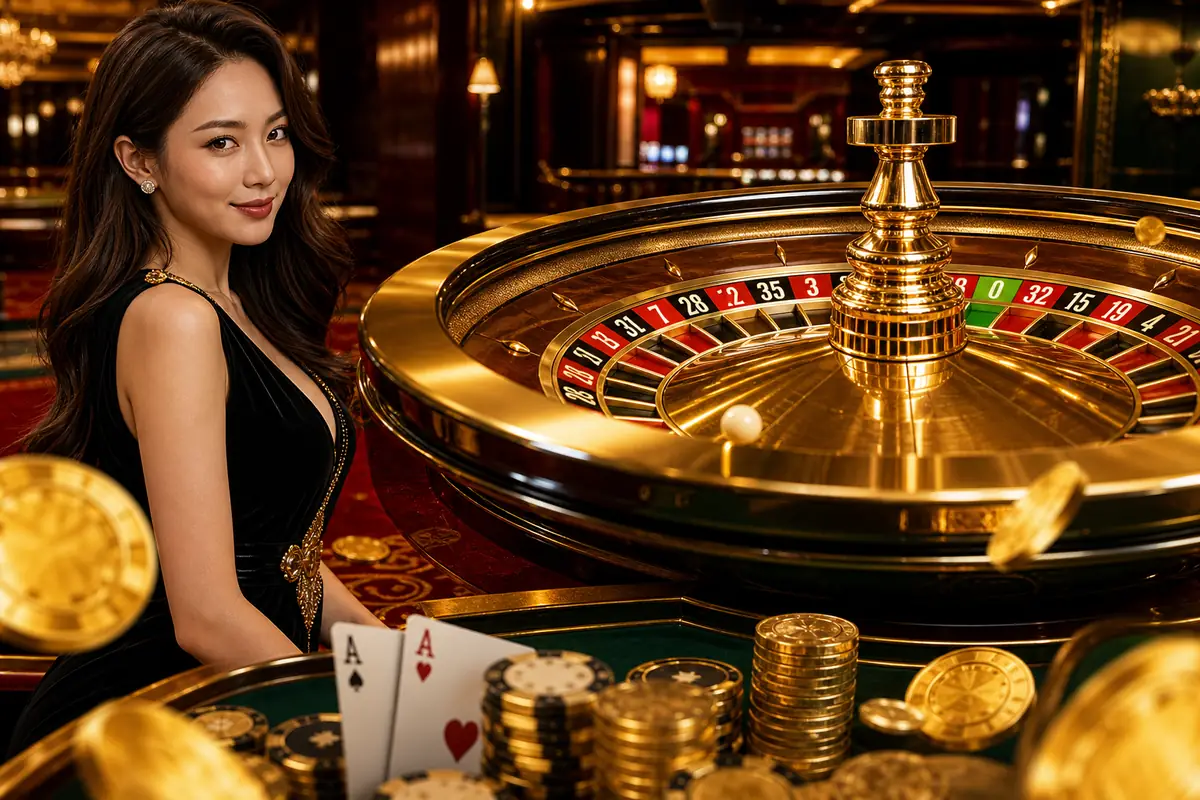 qrpay888 Casino live dealer suasana studio profesional